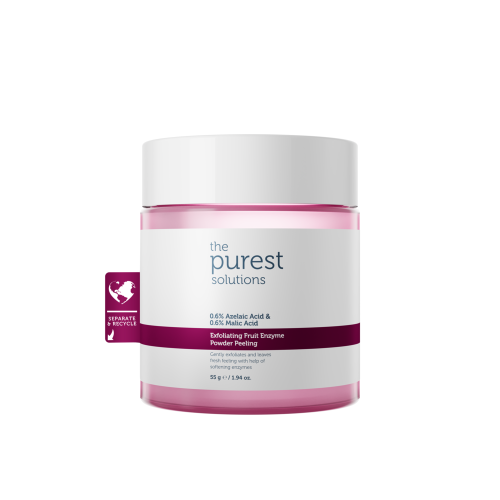 بودرة تقشير بإنزيمات الفواكه (برطمان)