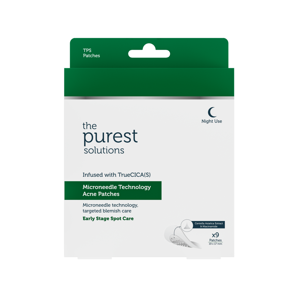 لاصقات حب الشباب بتقنية الميكرونيدل